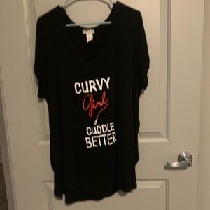 Curvy girls cuddle better